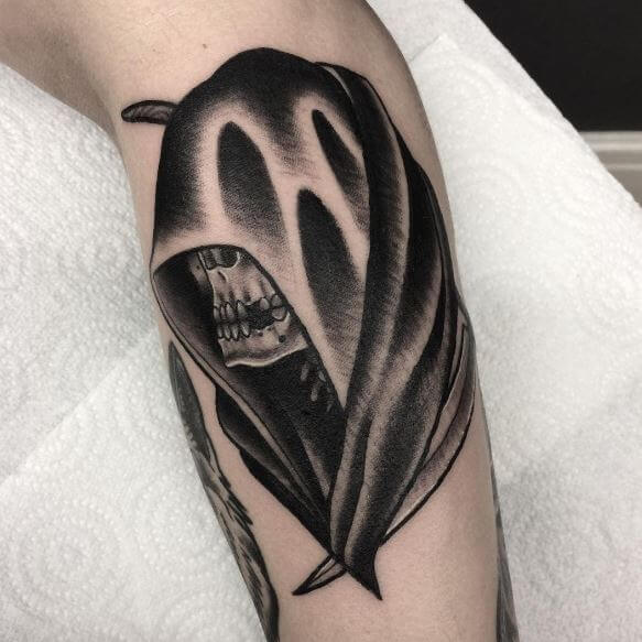 Grim Reaper Tattoos For Girls