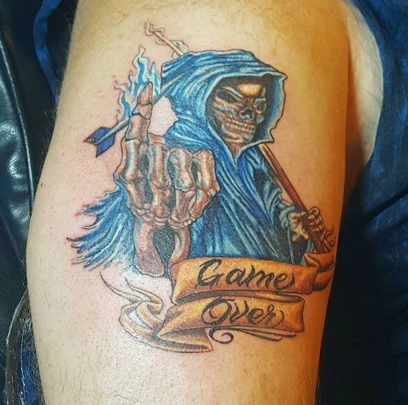 Grim Reaper Tattoos For Men