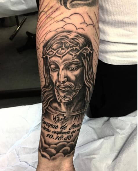 Jesus Sleeve Tattoos Design And Ideas
