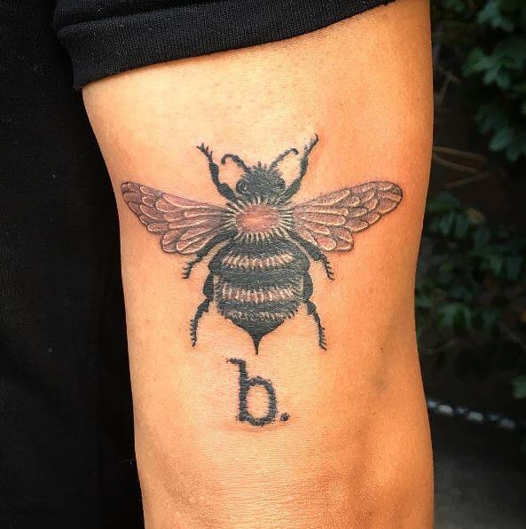Little Bee Tattoos For Brothers