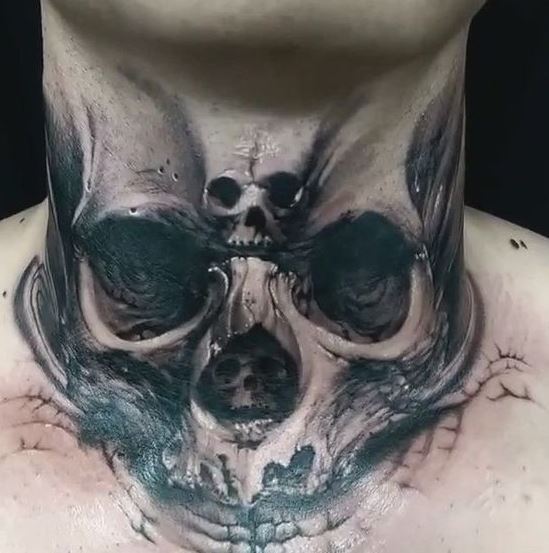 Neck Tattoos For Men