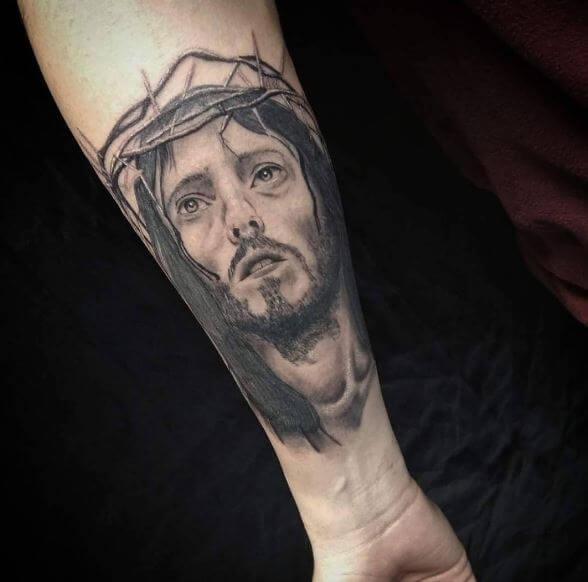 New Stylish Jesus Tattoos Designa Dn Ideas