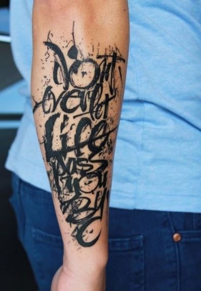 Quote Tattoos For Men