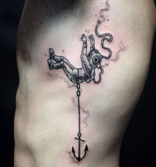 Rib Tattoos For Men