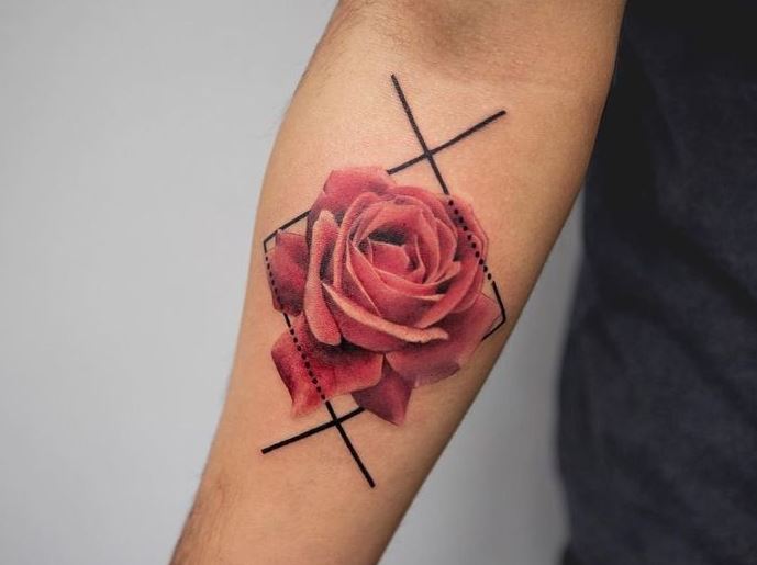 Rose Tattoos For Men