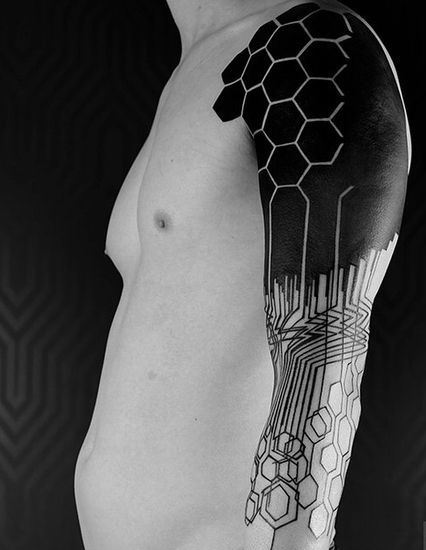 Shoudler Blade Tattoos For Men