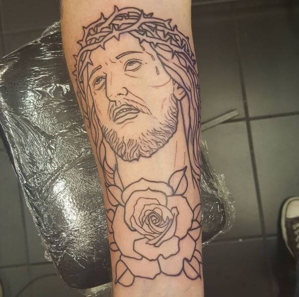 Simple Jesus Tattoos Design And Ideas