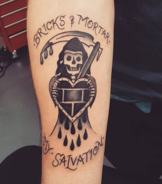 Small Grim Reaper Tattoos Design And Ideas