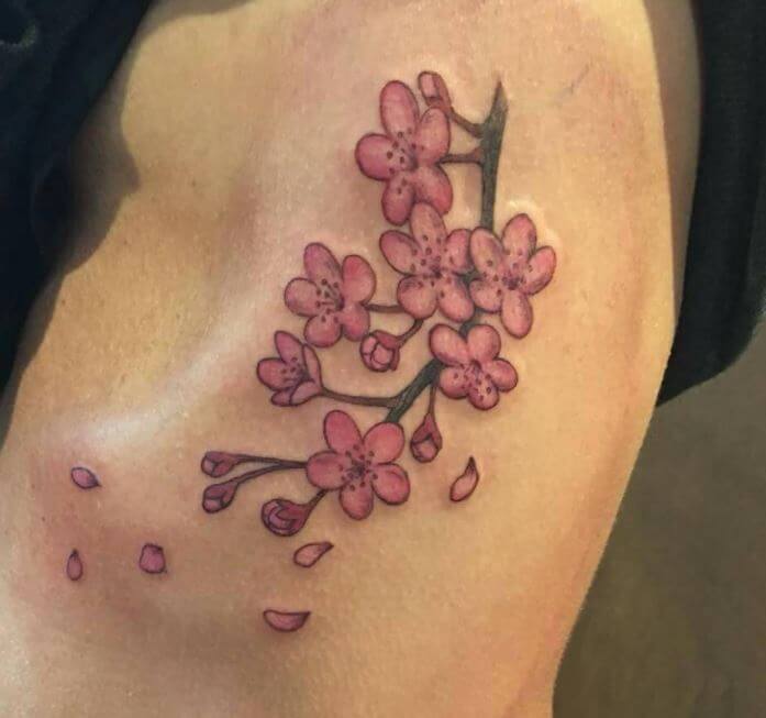 Small Cherry Blossom Tattoos