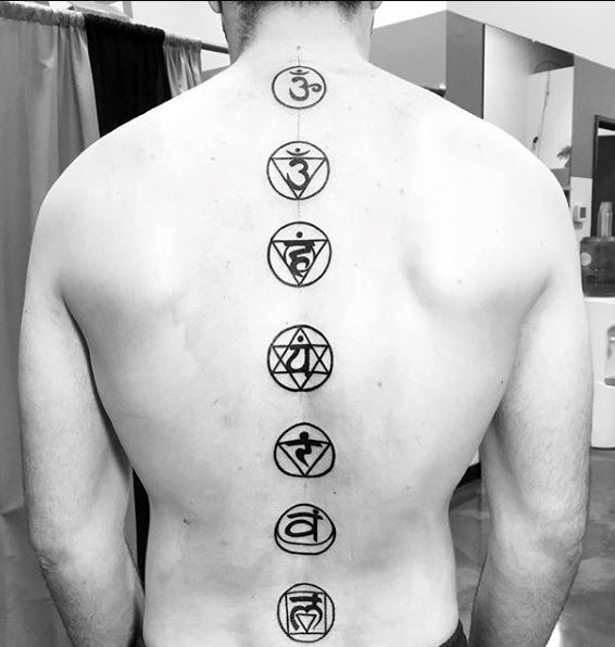 Spine Tattoos For Men