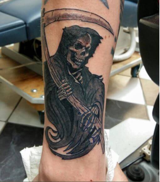 Stylish Grim Reaper Tattoos Design And Ideas