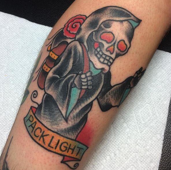 Traditional Grim Reaper Tattoos Design And Ideas