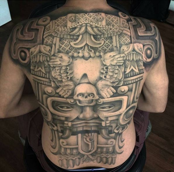 Unique Aztec Tattoo Designs