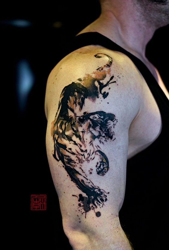 Upper Arm Tattoos For Men
