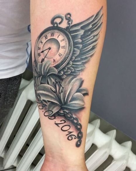 Wing Tattoo On Arm 18