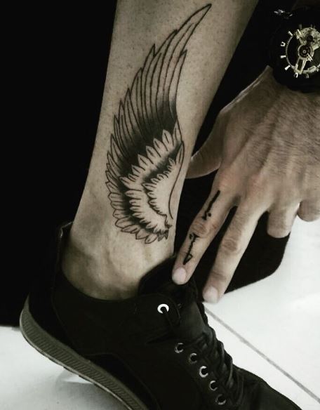 Wing Tattoo On Wrist 1