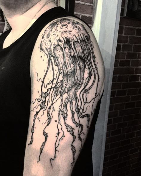 Amazing Jellyfish Tattoos