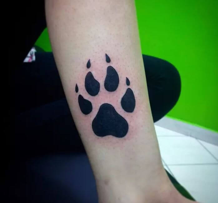 Animal Paw Print Tattoo Meaning