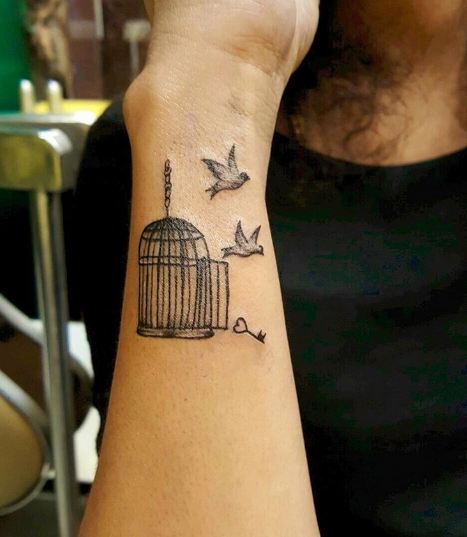 Bird Cage Tattoos