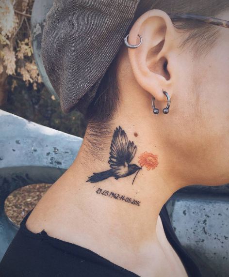 Bird Memorial Tattoos