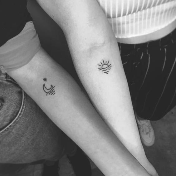 Brother And Sister Matching Tattoos (5)