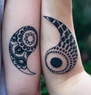 Brother And Sister Matching Tattoos (5)