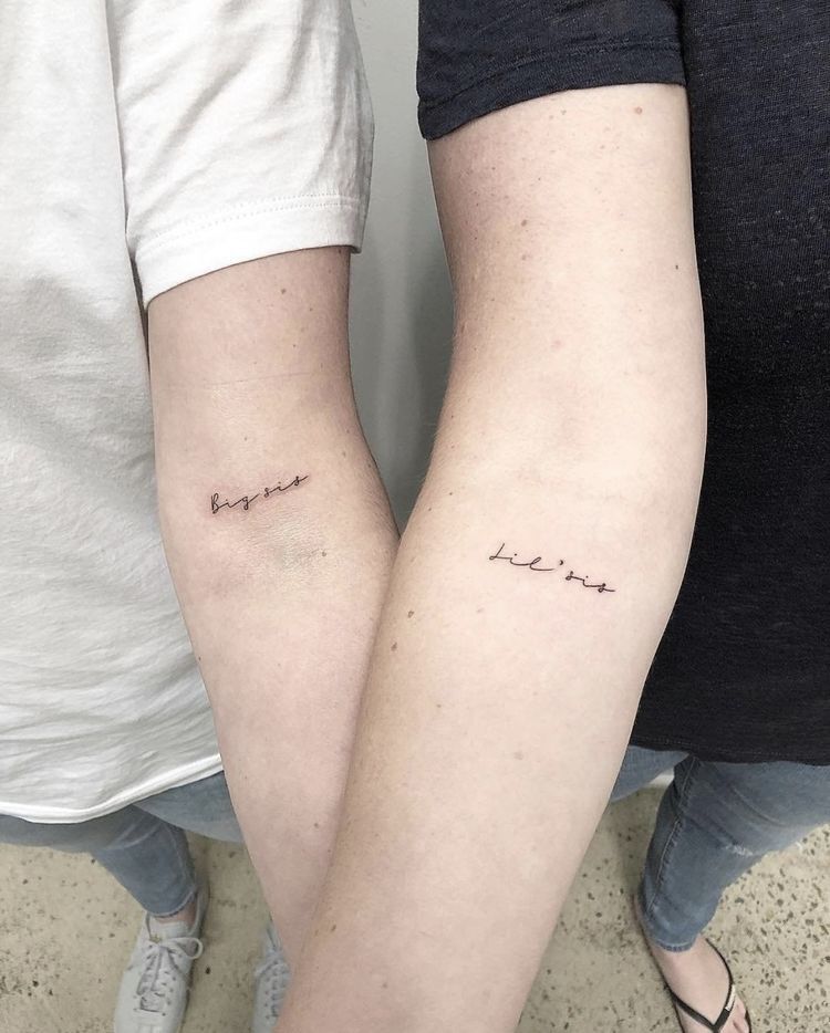 Brother And Sister Matching Tattoos (6)