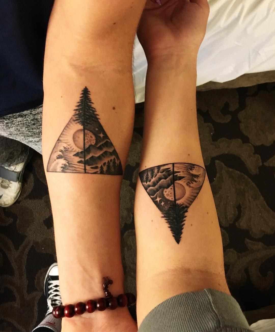 Brother And Sister Matching Tattoos (8)