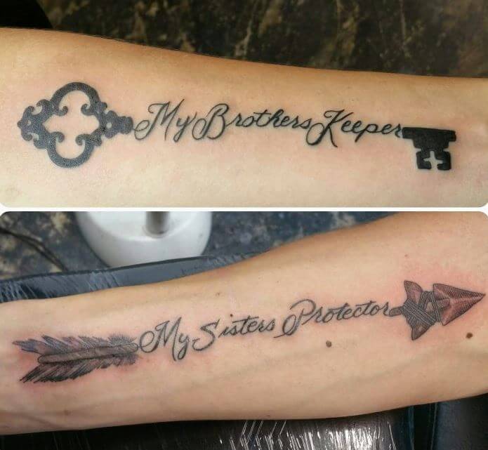 Brother And Sister Tattoos Quotes