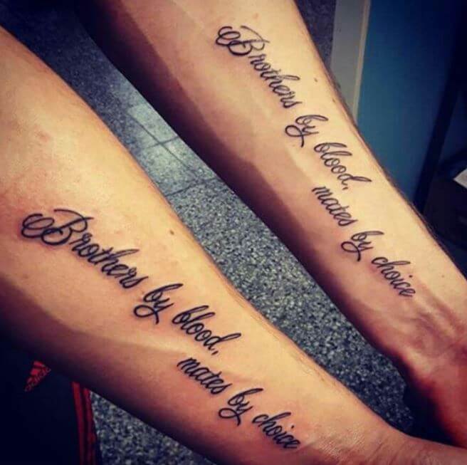 25 Fun Brother And Sister Tattoos
