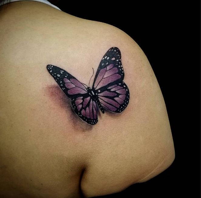 Butterfly Back Tattoos