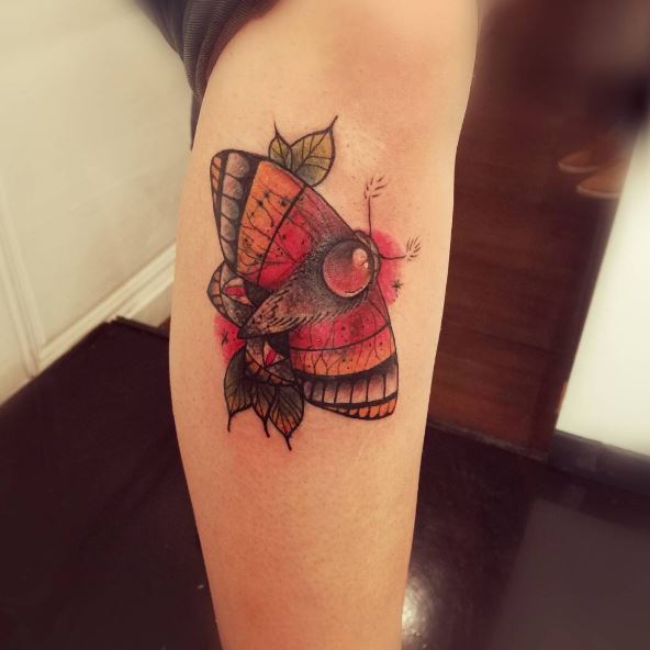 Butterfly Leg Tattoos