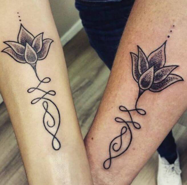 Celtic Mother Daughter Tattoo