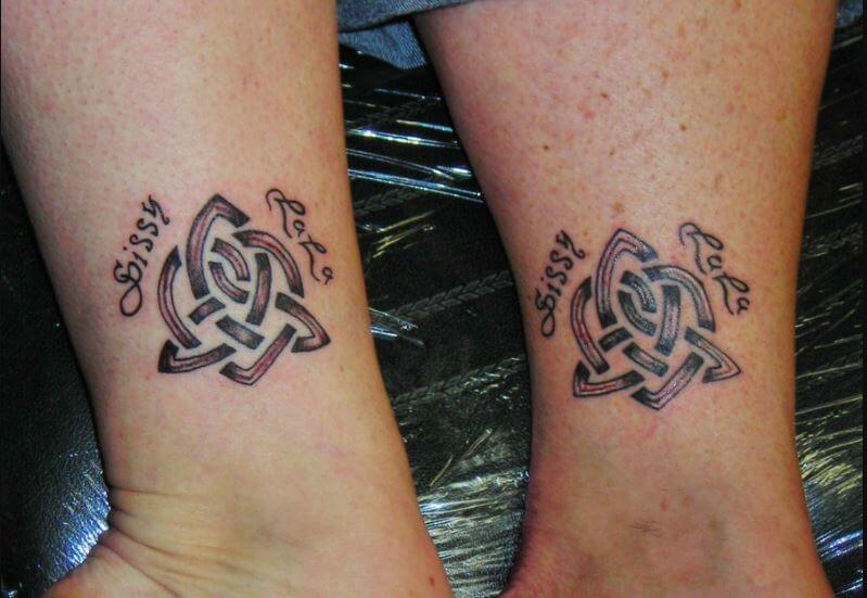 Celtic Sibling Tattoos