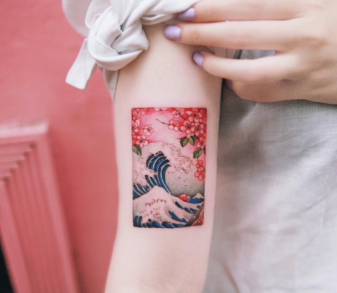 Cherry Blossom Japanese Tattoo Pictures Images (105)