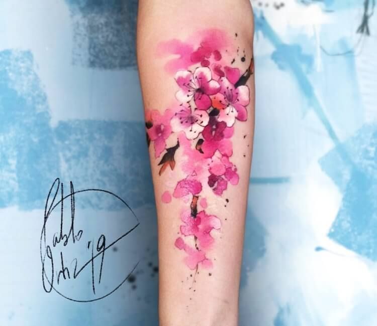 Cherry Blossom Japanese Tattoo Pictures Images (106)