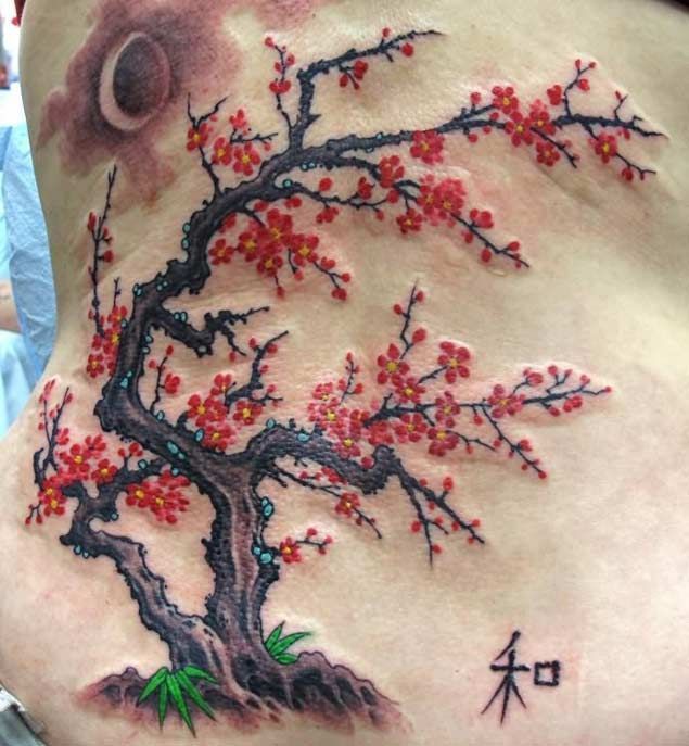Cherry Blossom Japanese Tattoo Pictures Images (12)