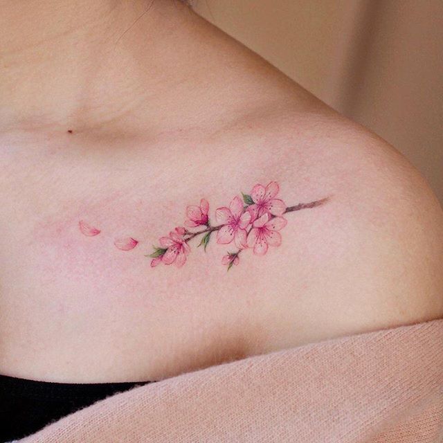 Cherry Blossom Japanese Tattoo Pictures Images (17)
