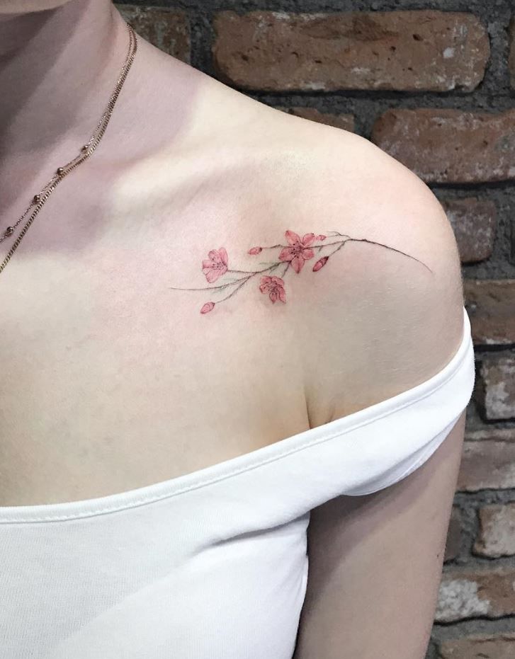 Cherry Blossom Japanese Tattoo Pictures Images (23)