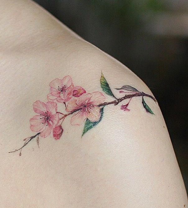 Cherry Blossom Japanese Tattoo Pictures Images (42)