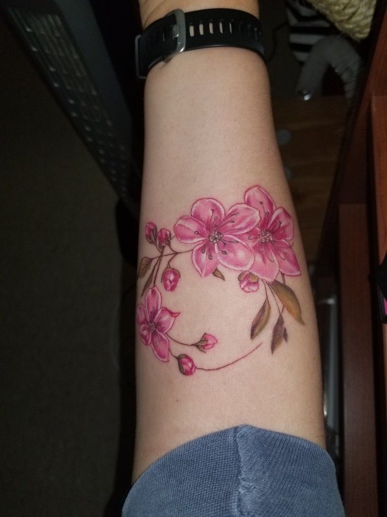 Cherry Blossom Japanese Tattoo Pictures Images (49)