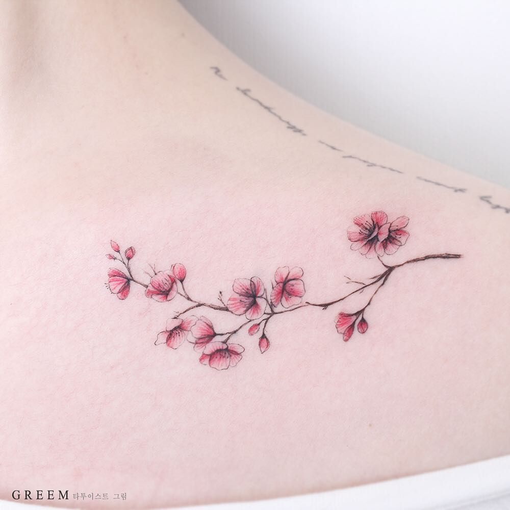 Cherry Blossom Japanese Tattoo Pictures Images (78)