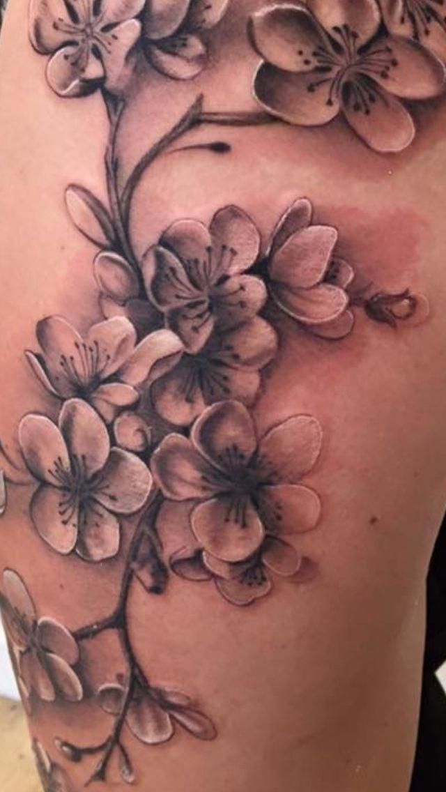Cherry Blossom Japanese Tattoo Pictures Images (8)