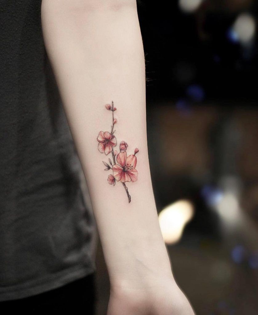 Cherry Blossom Japanese Tattoo Pictures Images (84)