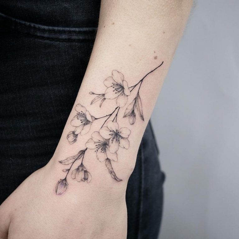 Cherry Blossom Japanese Tattoo Pictures Images (90)