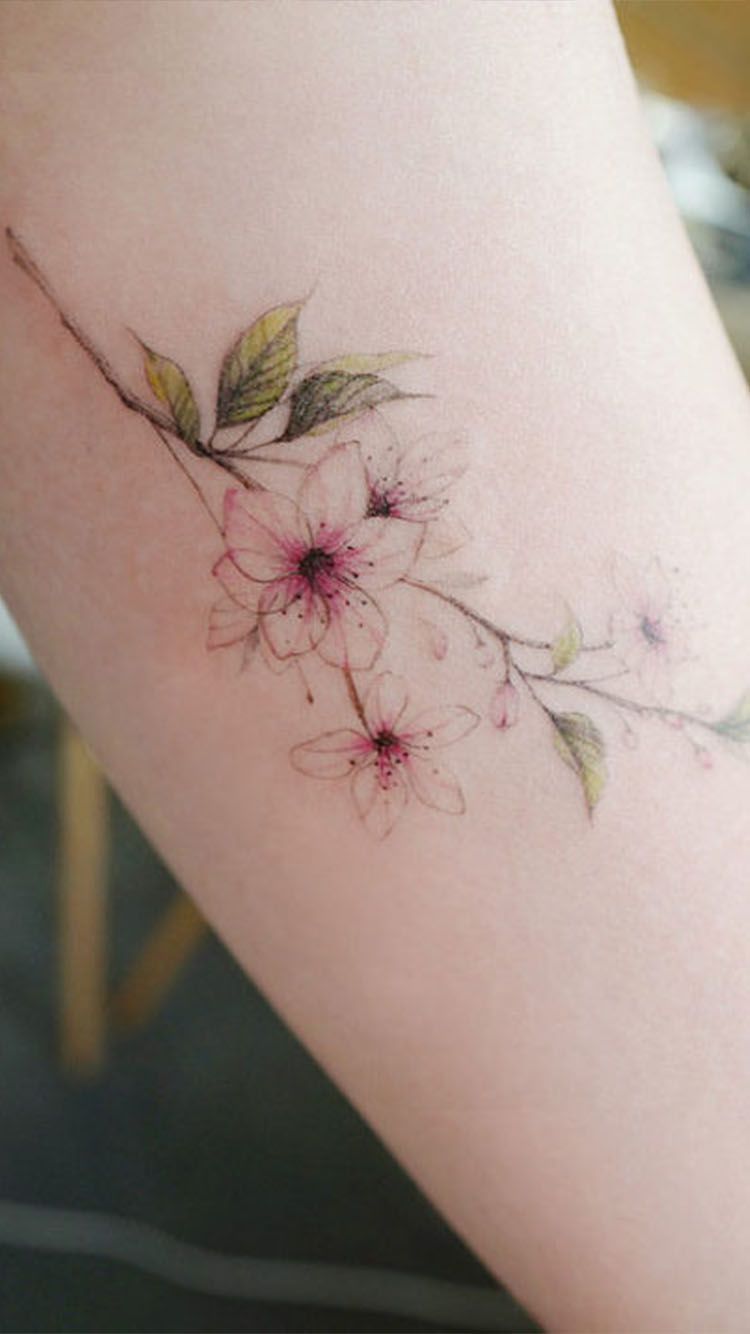 Cherry Blossom Japanese Tattoo Pictures Images (96)