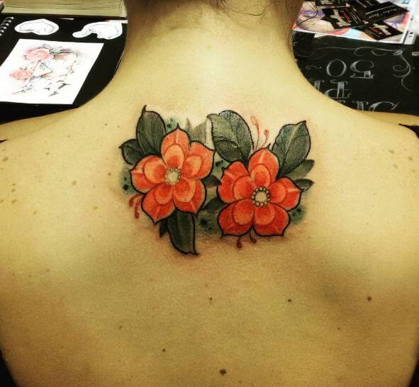 Cherry Blossom Tattoo Design