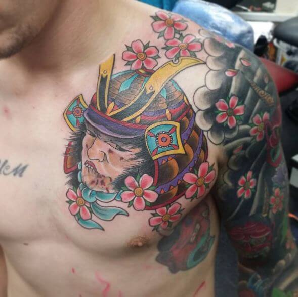 Cherry Blossom Tattoo Shoulder