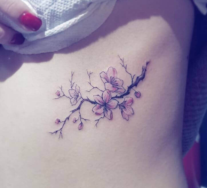 Cherry Blossom Tattoos For Women