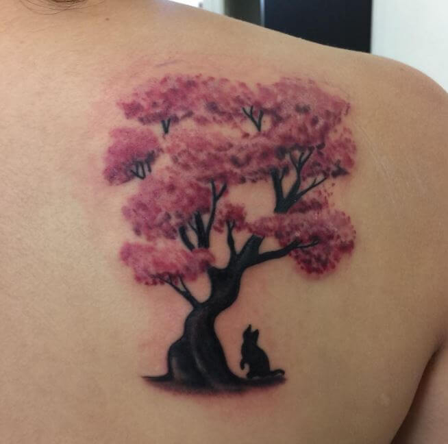 Cherry Blossom Tree Tattoo.